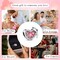 2026 Graduation Cap Charms for Pandora Bracelets Necklace 925 Sterling Silver Bead for Daughter Granddaughter Graduation Pedant with 5A Cubic BBF Christmas Gift (Pink)